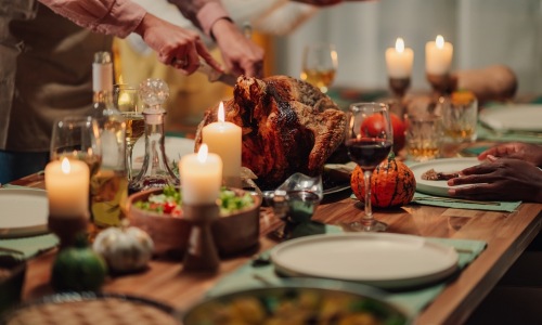  dinner table for a feast